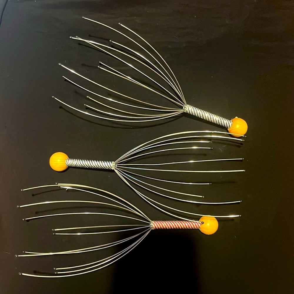 New metal comb head Massager